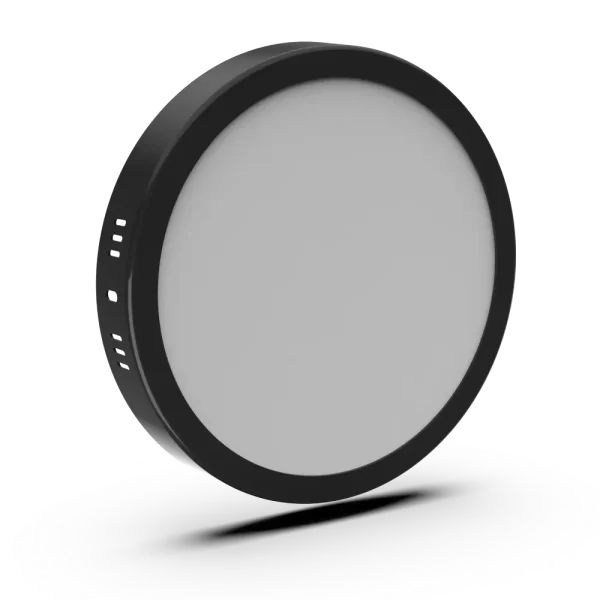 15W 3000K SIVA ÜSTÜ YUVARLAK SLIM LED PANEL SİYAH