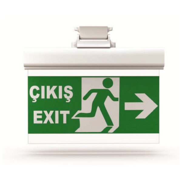 ACIL AYDINLATMA ARMATURU 3H ACIL KITLI (ILERI YON)