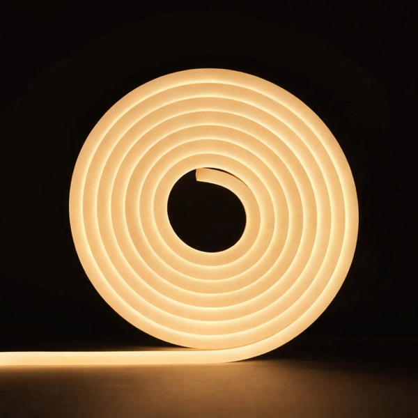 NEON SERIT LED 220V IP65 8x16MM (3000K) 25 MT