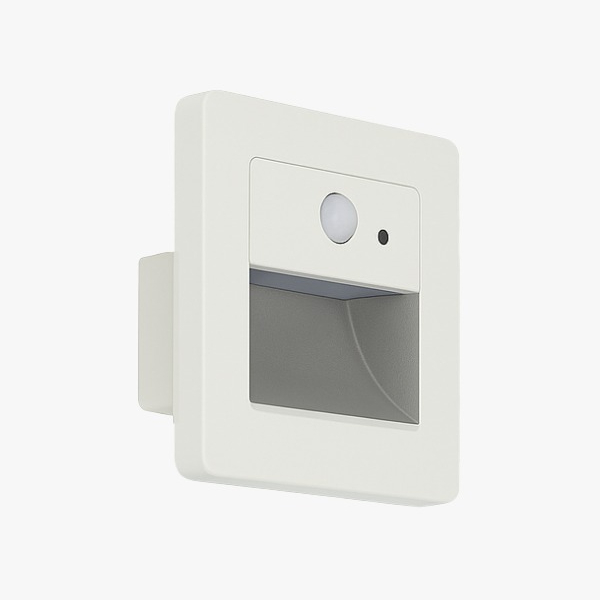 LED SENSORLU DUVAR AYDINLATMASI 1W 3000K BEYAZ